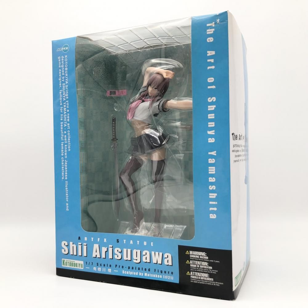 中古】開封 KOTOBUKIYA コトブキヤ The Art of Shunya Yamashita 山下しゅんや ARTFX 1/7 有栖川椎[17]  - メルカリ