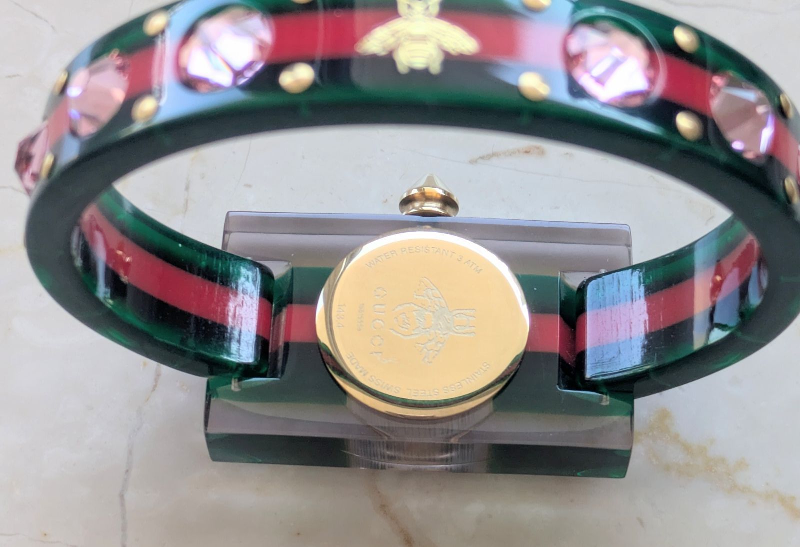 新品未使用 GUCCI グッチ 腕時計 レディース ヴィンテージウェブ  