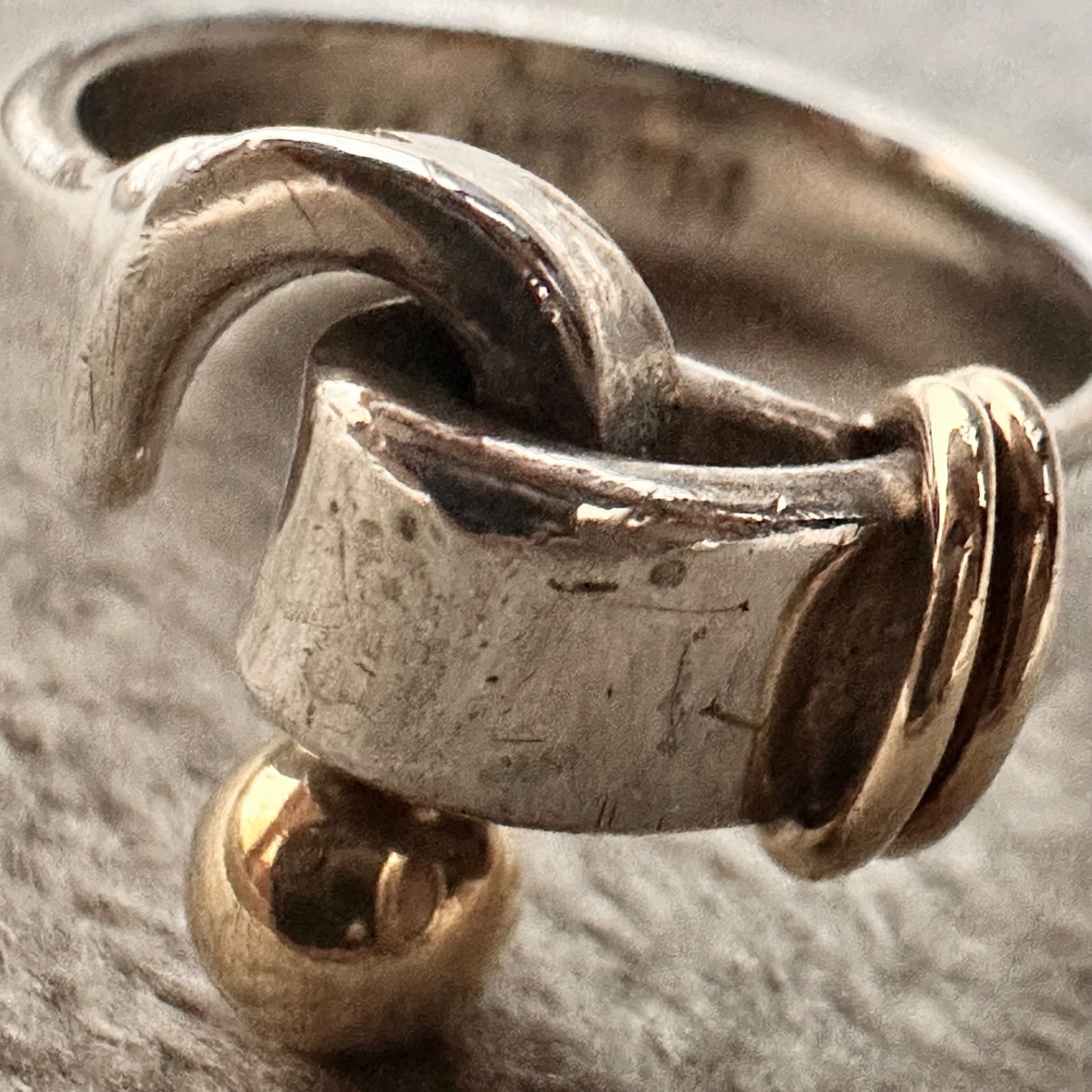 TIFFANY＆CO ティファニー リング 6号 指輪 フック&アイ