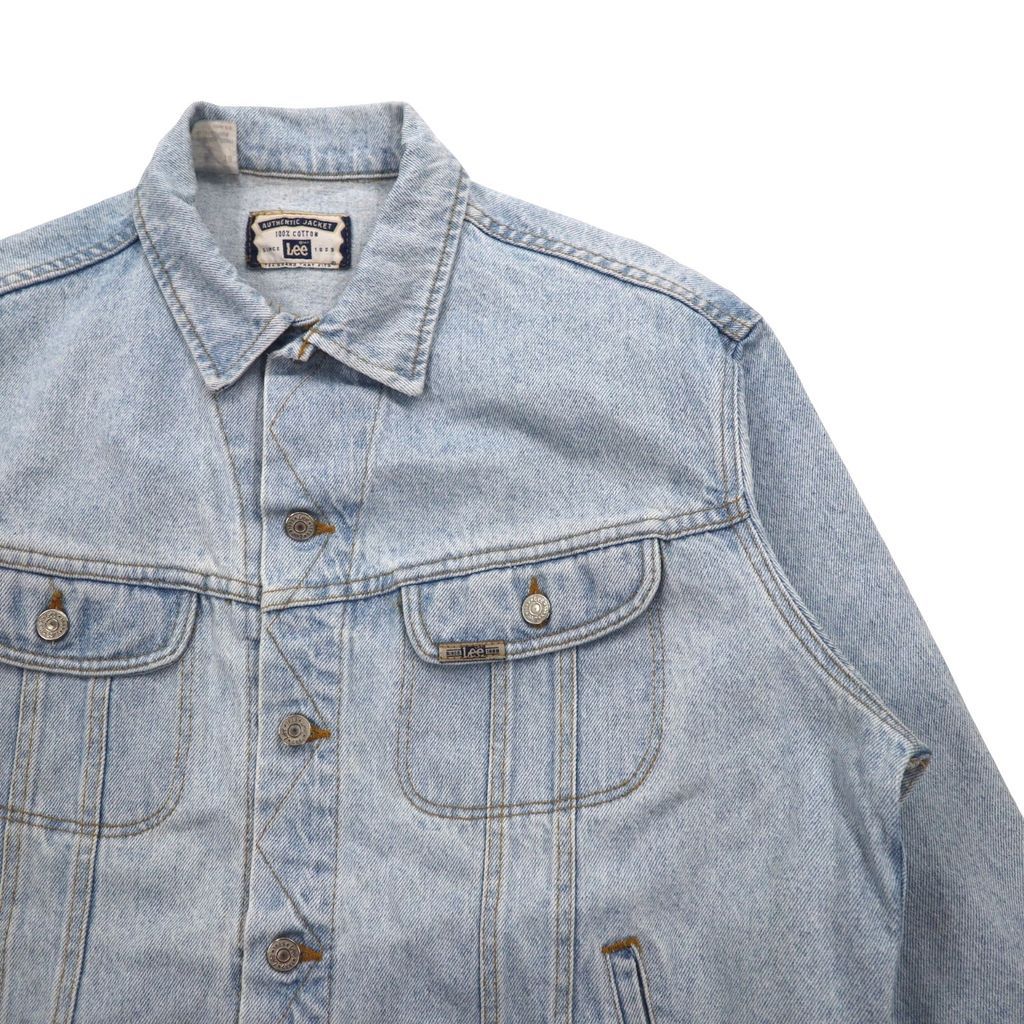 90s usa製 Lee デニムジャケット デッドストック 90s USA製 Lee ブラックデニムジャケット ツアー