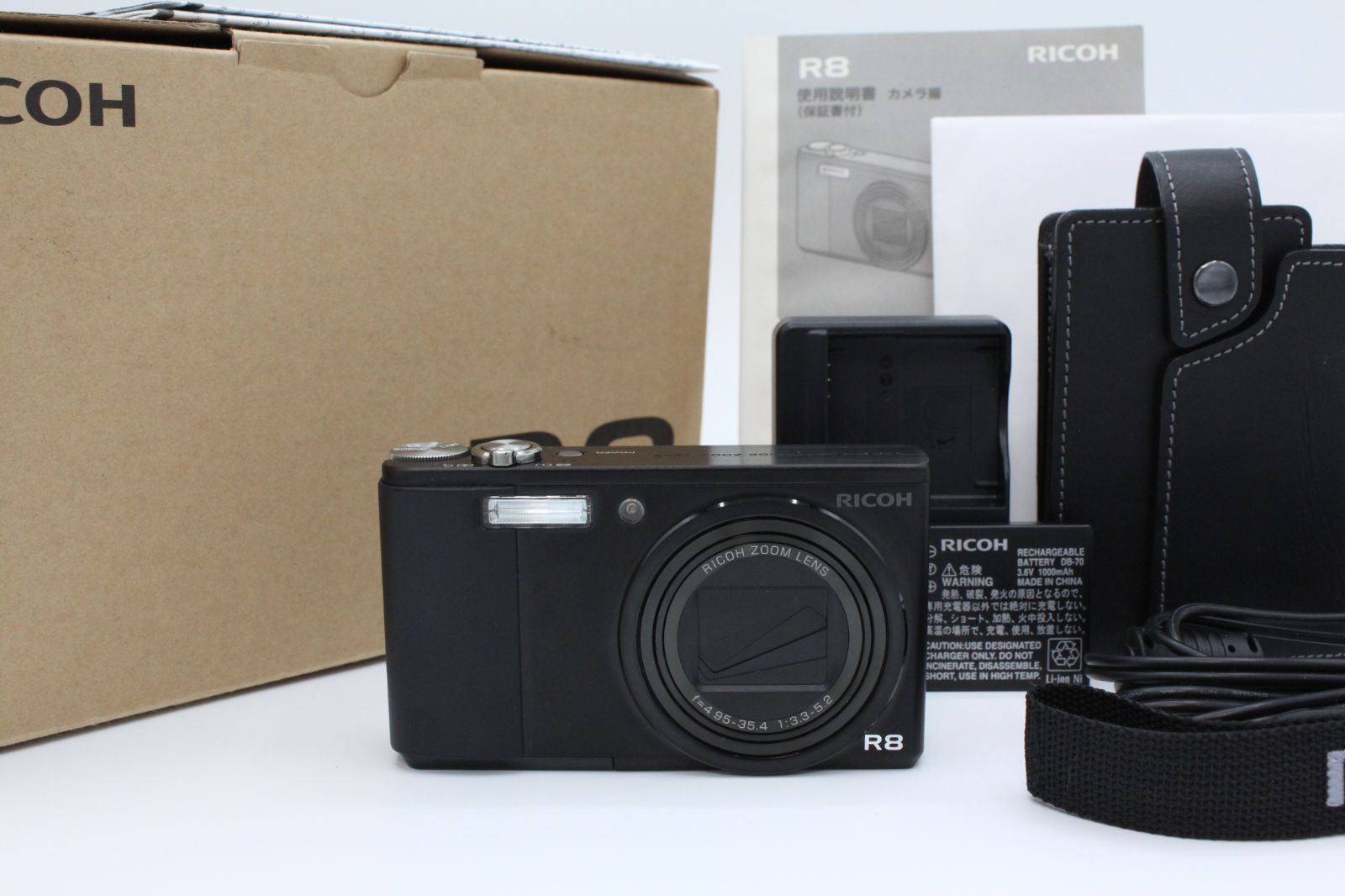 ☆美品☆【RICOH】リコー デジタルカメラ R8 R8BK - デジタルカメラ