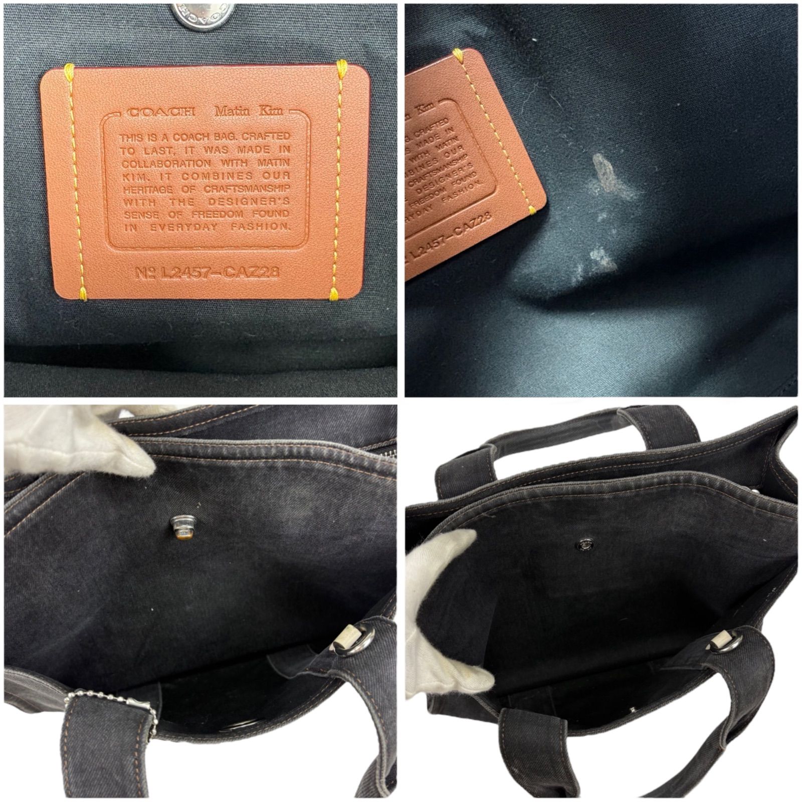 COACH コーチ カーゴ トート 34 2WAY ショルダーバッグ マーティンキム