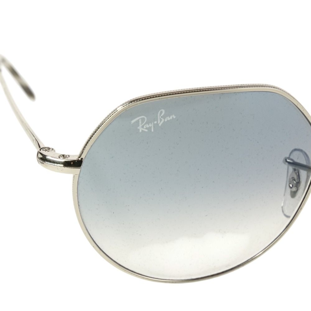 未使用 RayBan レイバン JACK サングラス RB3565 003 シルバーカラー