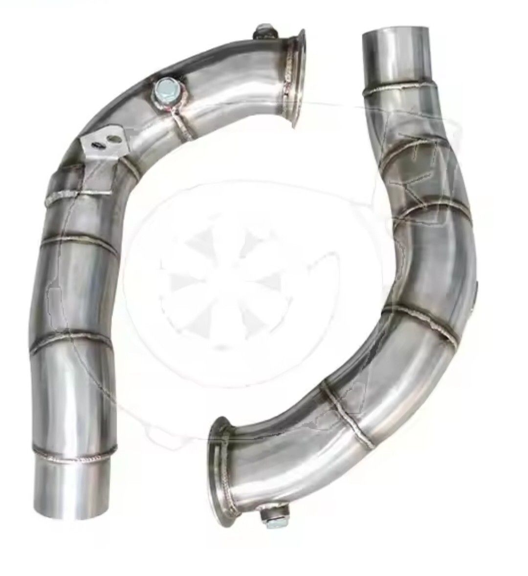 BMW M5 F10 M6 F12 F13 S63 ダウンパイプ エキゾーストパイプ 2012 パーツ ステンレス