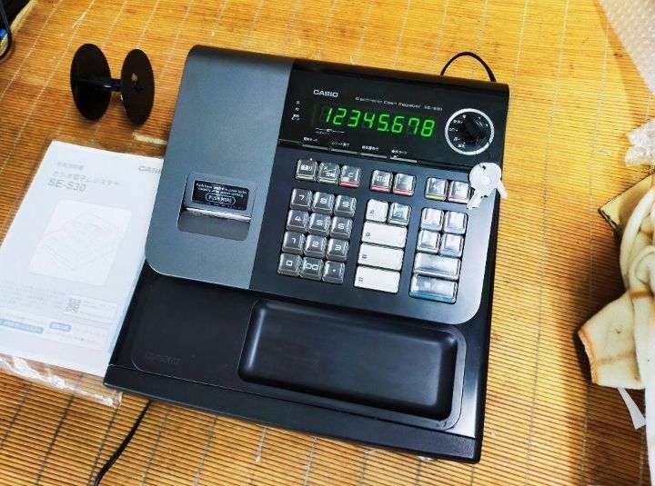 カシオレジスターSE-S30人気機種コンパクト送料無料632001