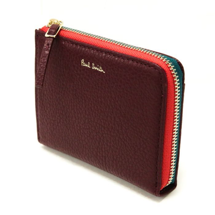 ポールスミス Paul Smith コンパクトウォレット レザー PWD034 L字  