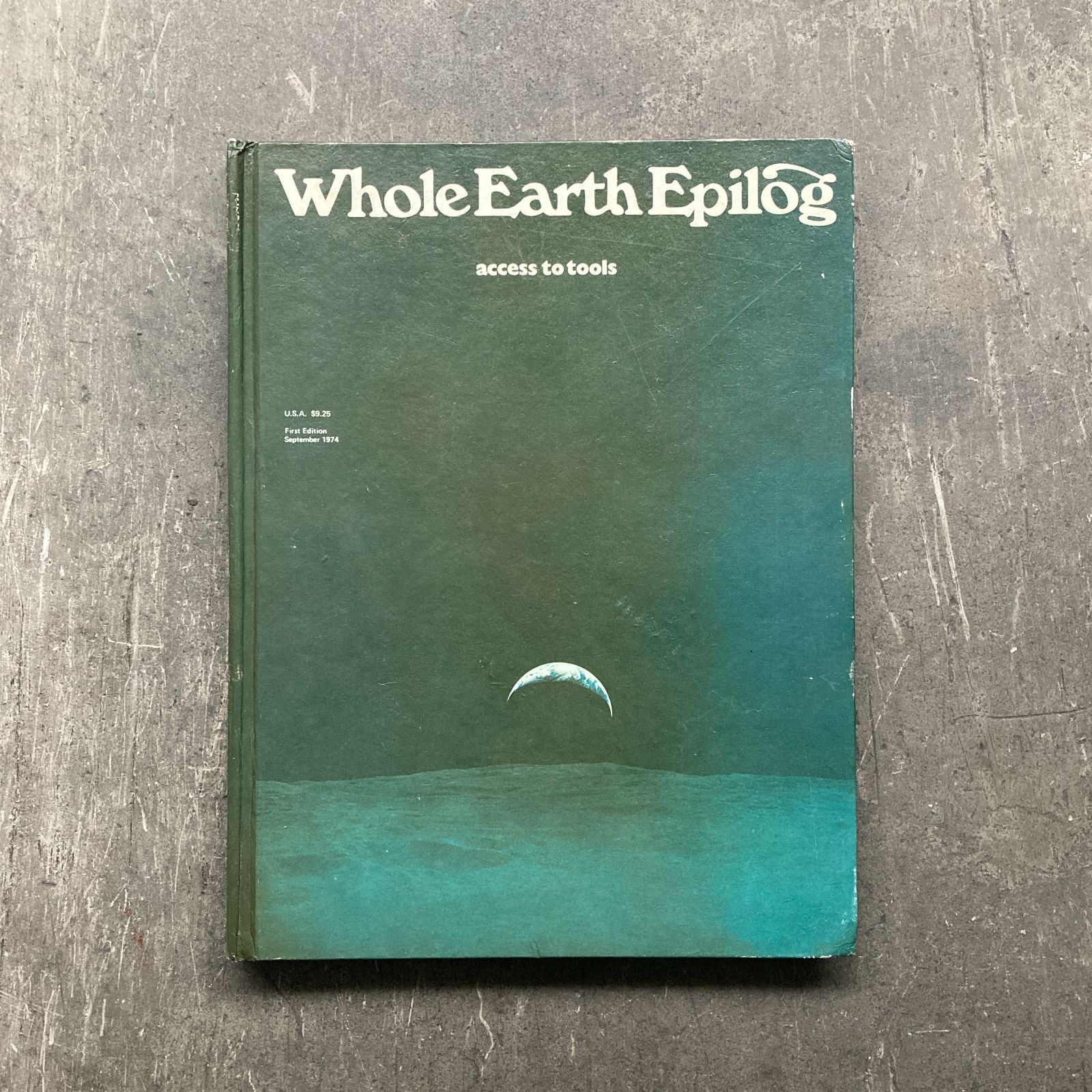 ハードカバー版】Whole Earth Epilog ホールアースエピローグ 1974年 