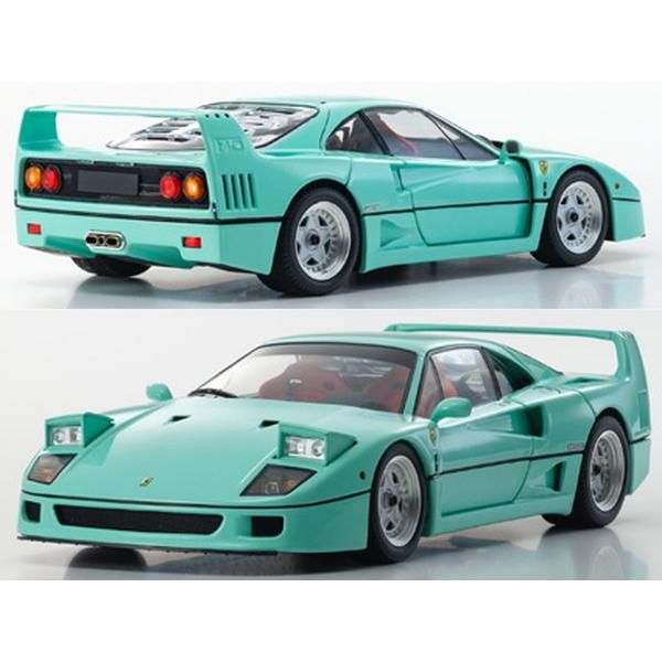 新品 京商オリジナル 1/18 フェラーリ F40 (ミントグリーン