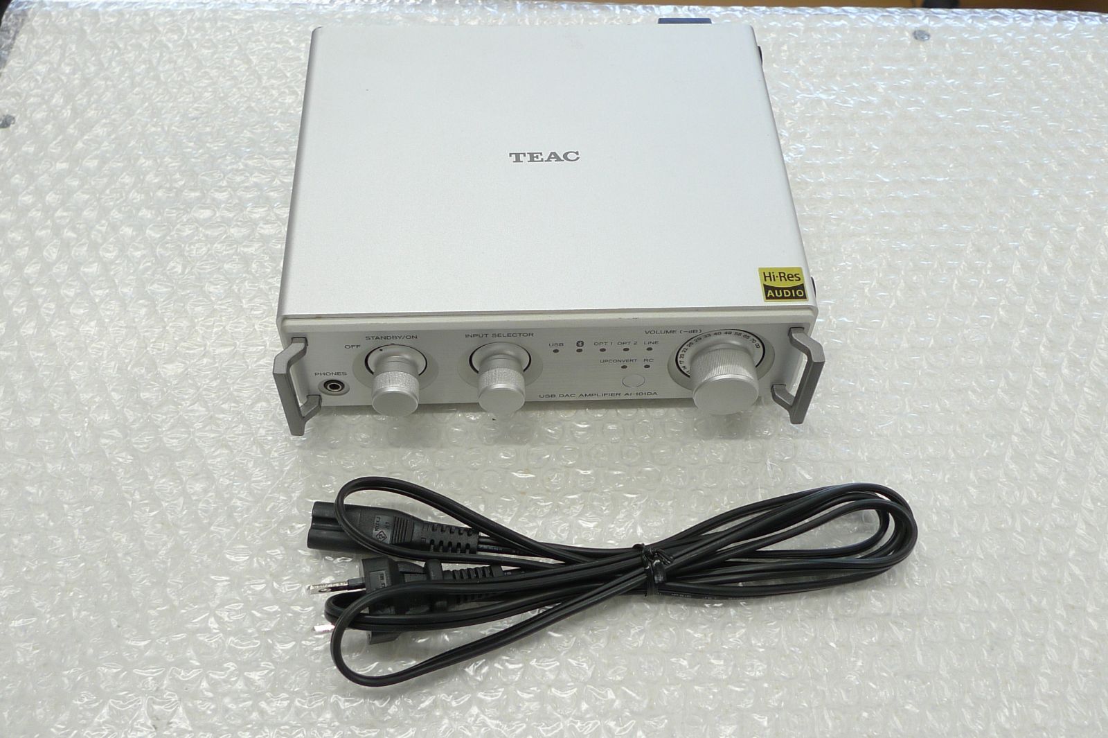 TEAC AI-101DA ハイレゾ対応USB DAC ステレオプリメインアンプ ティアック 管理MB0907 - メルカリ