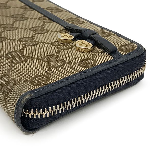 希少 OLD GUCCI 長財布 キャンバス 楽天市場】【財布】GUCCI グッチ GGキャンバス Wホック ダブル