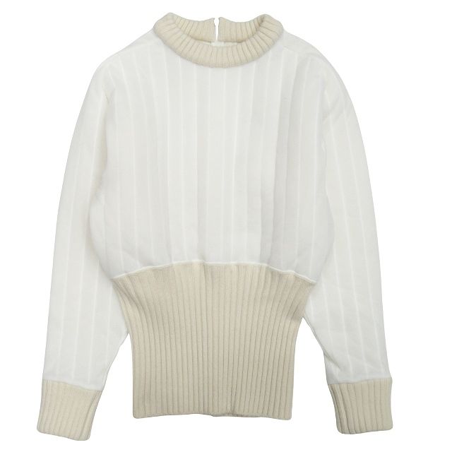 FUMIKA UCHIDA キルティング ロングリブ プルオーバートップス 22aw フミカ ウチダ FUMIKA_UCHIDA QUILTED LONG RIB PULL TOP