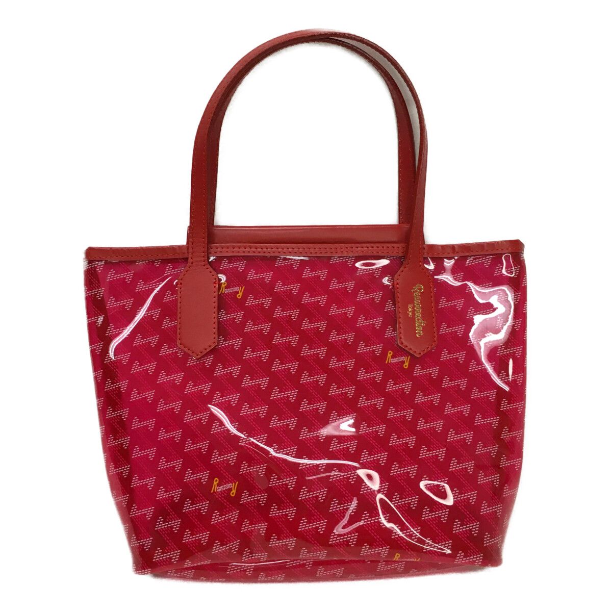 中古 レザレクション Resurrection カートバッグ 赤 レッド クリア