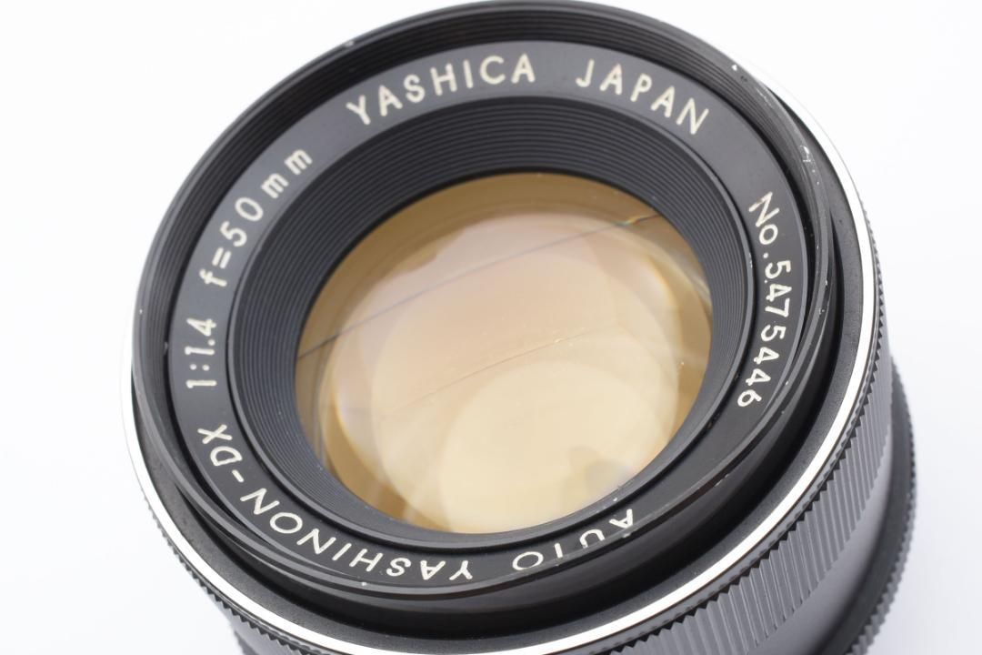 ◎フレア◎YASHICA YASHINON-DX 50mm F1.4 SO190 ◎フレア◎YASHICA YASHINON-DX 50mm F1.4 SO190 - メルカリ