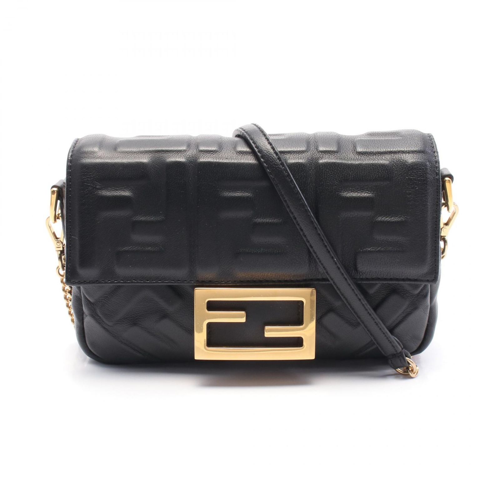 フェンディ FENDI ショルダーバッグ ミニバゲット スモール 