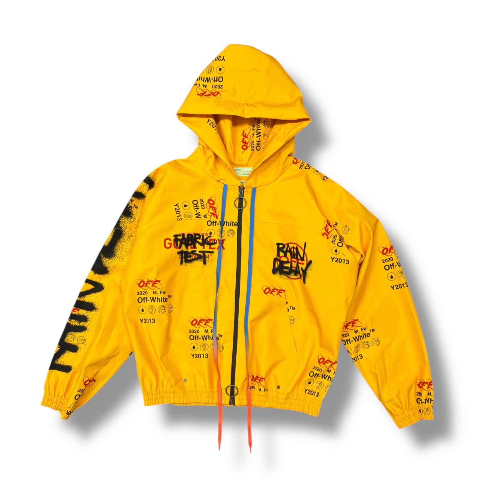 OFF-WHITE Gore-Tex Graffiti Hoodie ゴアテックスグラフィティ