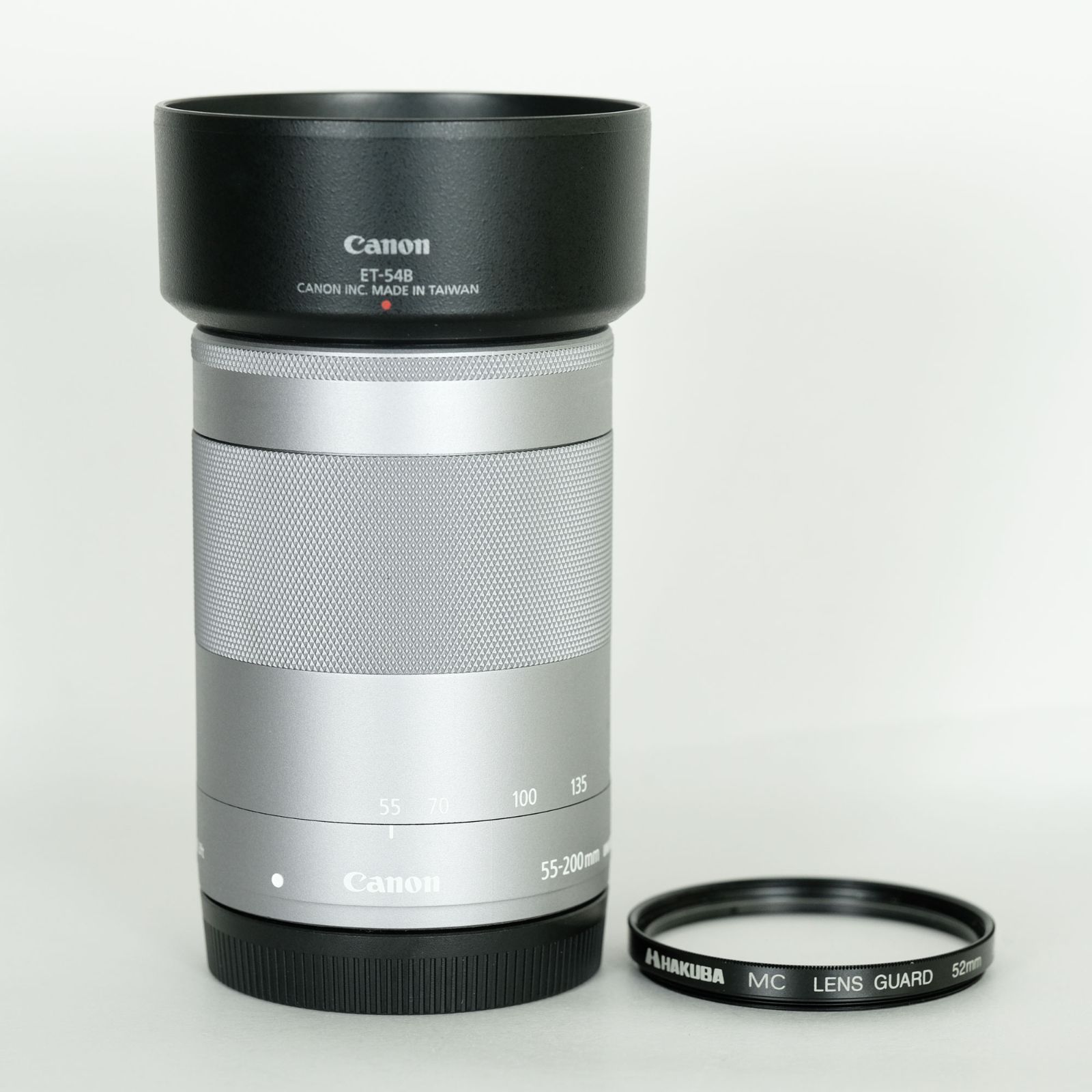 美品｜フィルター付] Canon EF-M55-200mm F4.5-6.3 IS STM