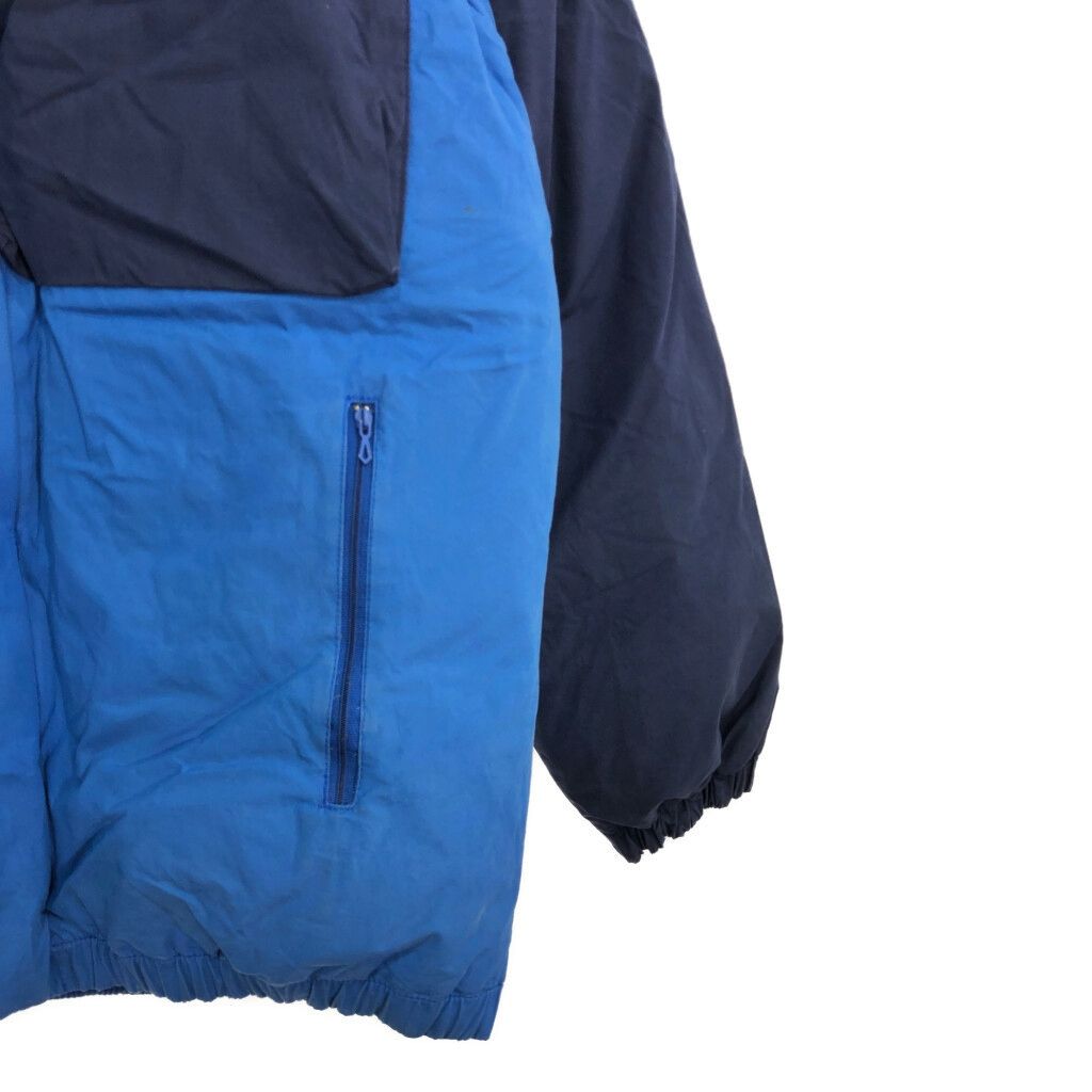 90年代 DUBIN SPORT デタッチャブル ダウンジャケット ユーロ ブルー  