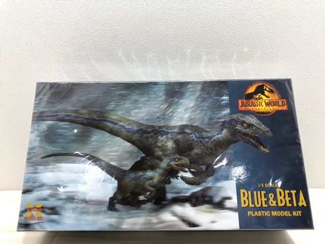 ヴェロキラプトル ”ブルー”＆”ベータ” ジュラシック・ワールド/新たなる支配者 エクスプラス 新品 プラモデル【G1556-007】116 エクスプラス ジュラシック・ワールド 新たなる支配者 1/8