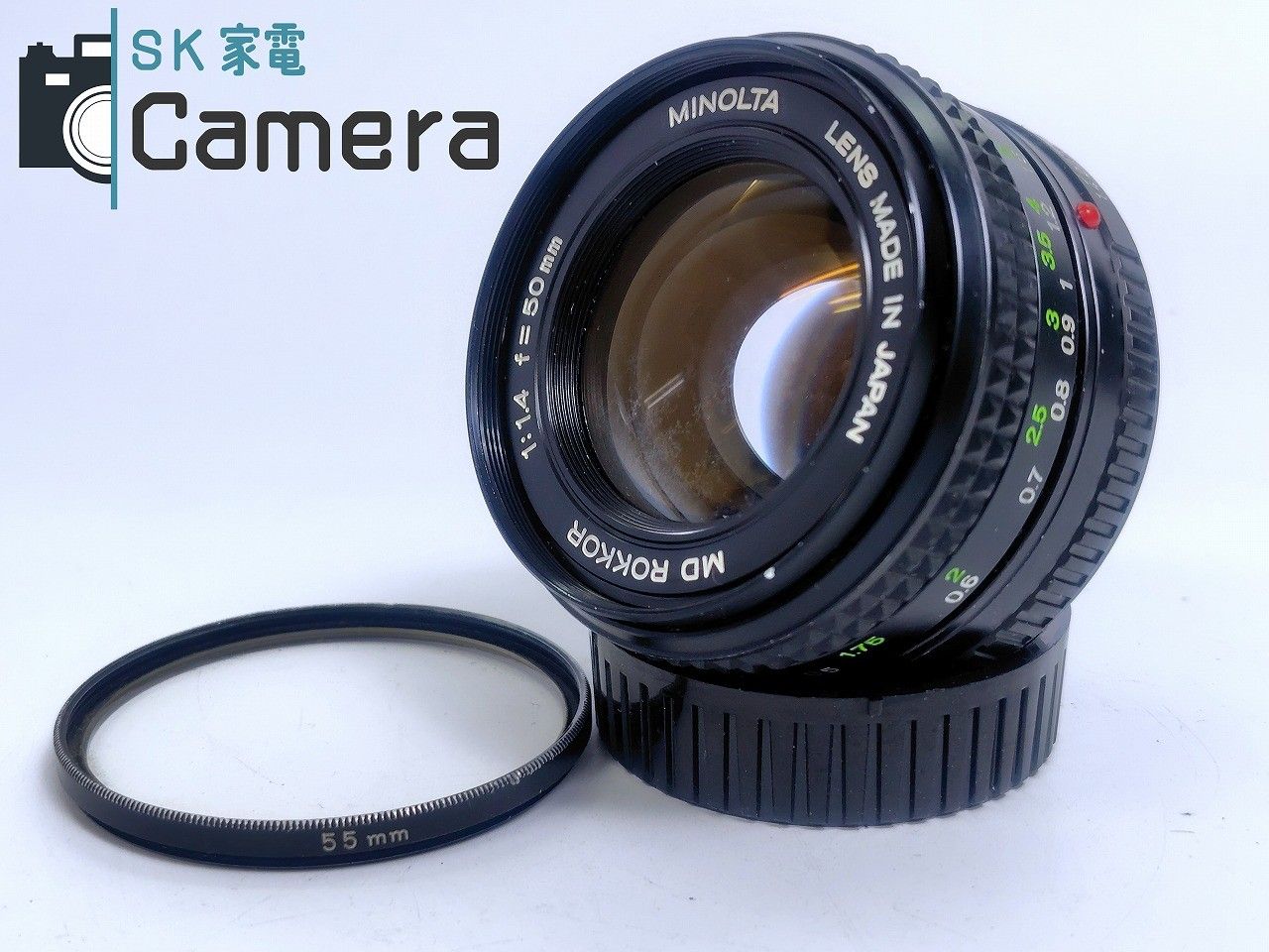 MINOLTA MD ROKKOR 50ｍｍ F1.4 ミノルタ