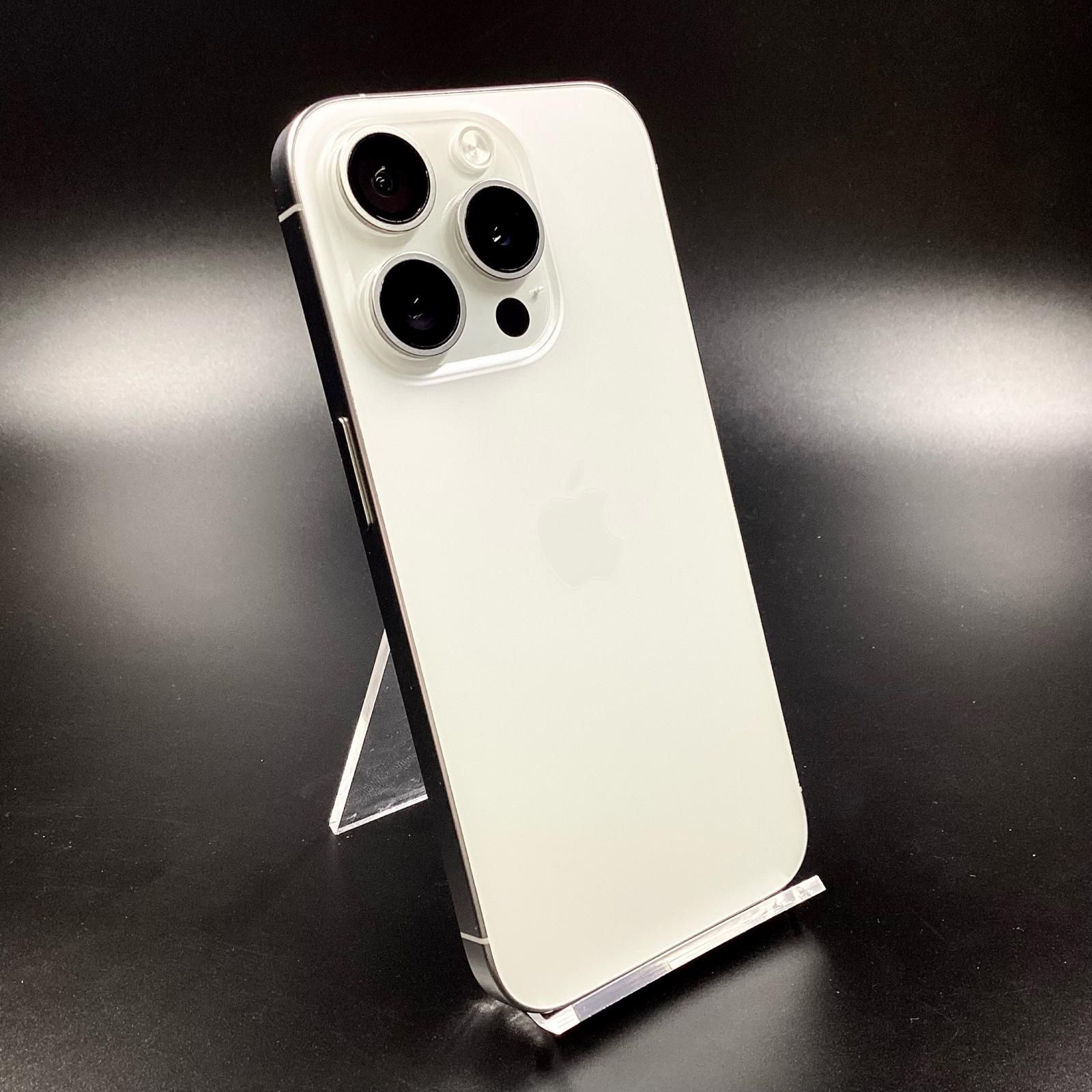 【12時間以内発送】iPhone15ProMax 256GB ホワイトチタニウム Amazon | 【整備済み品】 Apple iPhone 15 Pro MAX 256GB