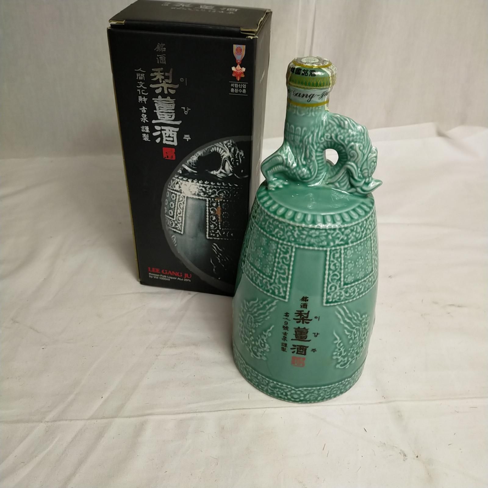 韓国銘酒 古酒 人間文化財 古泉謹製 梨薑酒(イガンジュ) お酒 25％ 未開封【中古】 - メルカリ