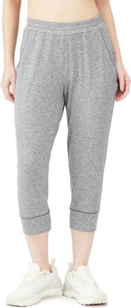 【新品・5営業日で発送】DANSKIN(ダンスキン) ADAJ_CROPPED_PANTS (DC624100) 色 : Mグレー サイズ : L 