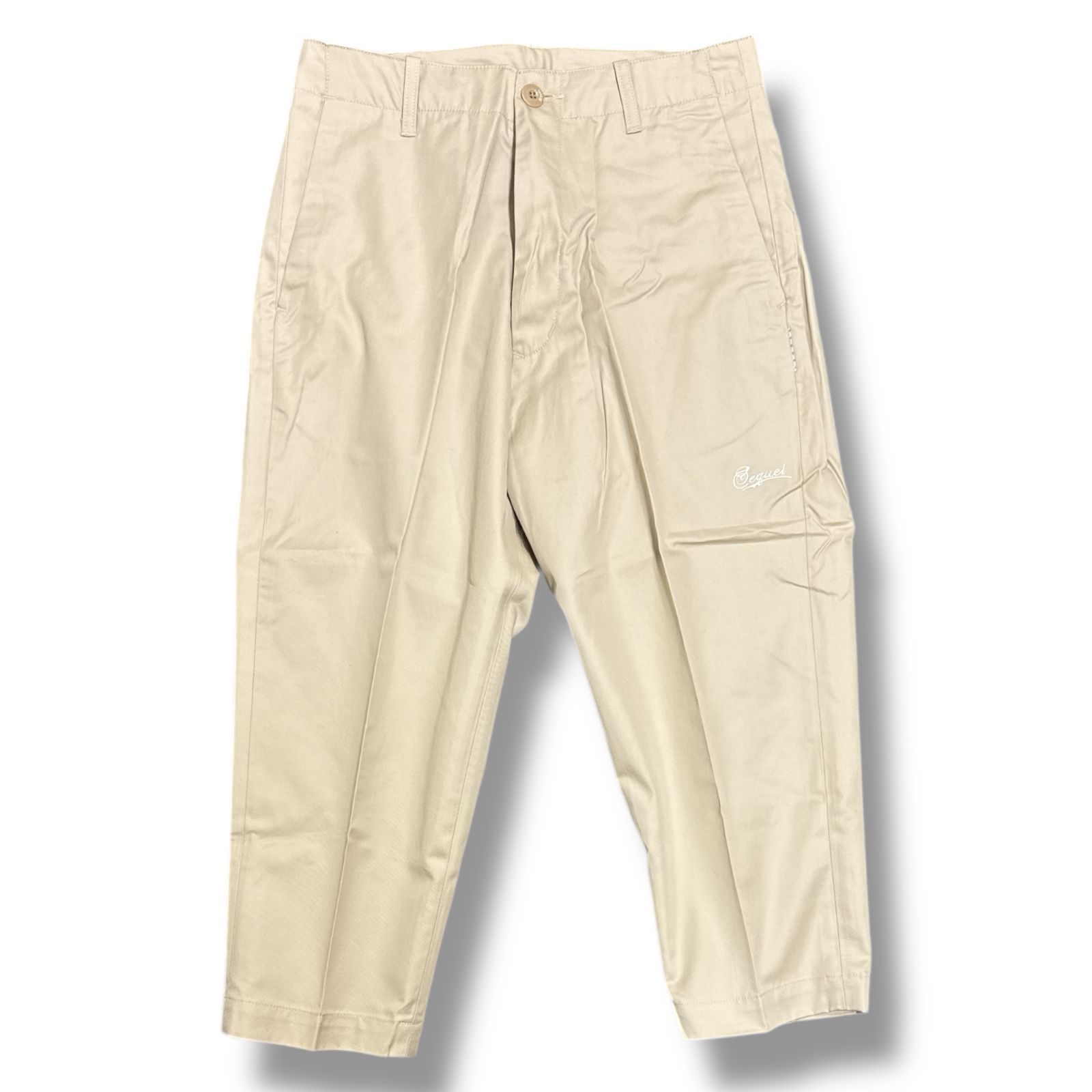 参考上代36300円 SEQUEL 24SS CHINO PANTS TYPE-CP チノパンツ スラックス トラウザー シークエル SQ-24SS-PT-05 ベージュ S 87879A7