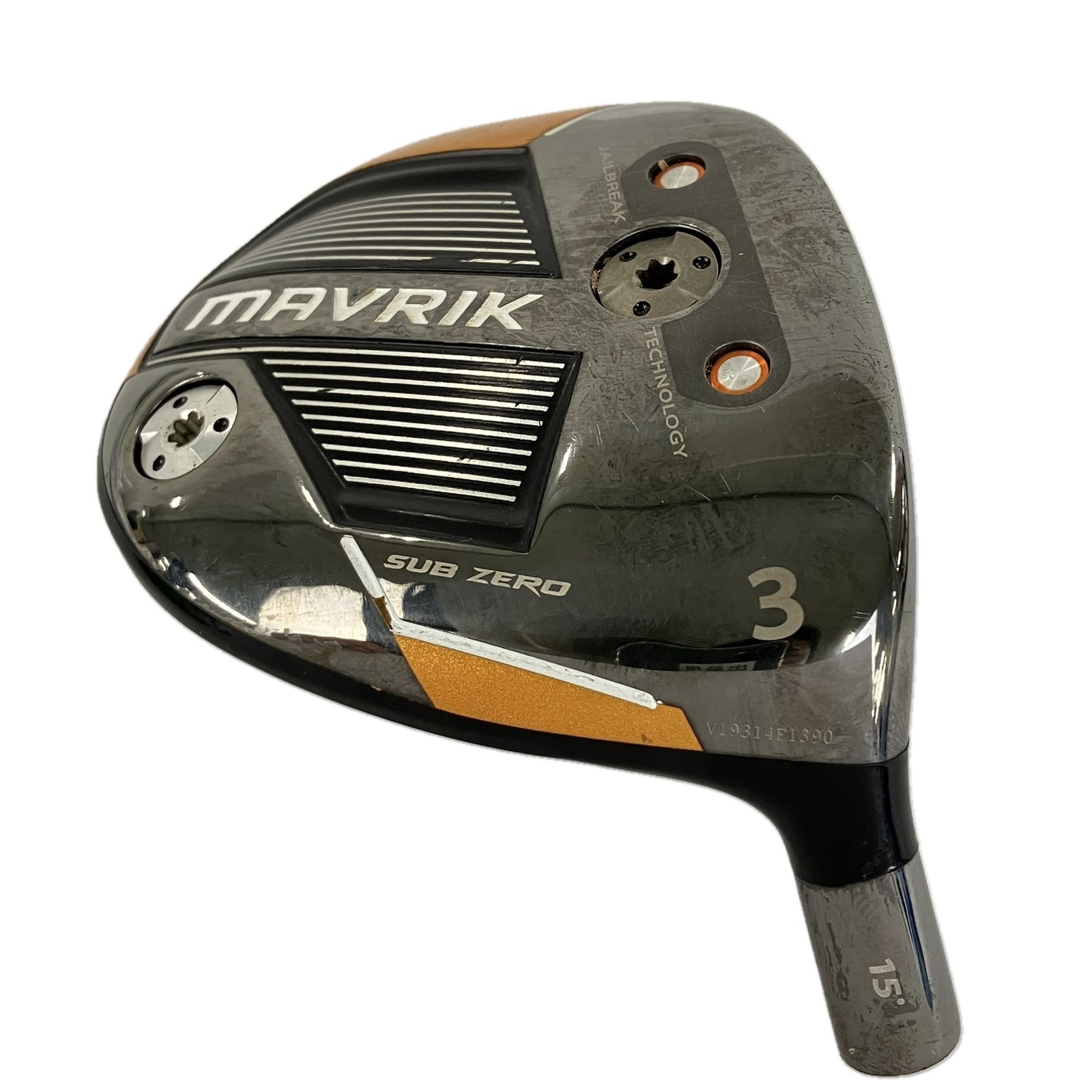 Callaway キャロウェイ MAVRIK 3 SUB ZERO ヘッド ゴルフ Y10531674
