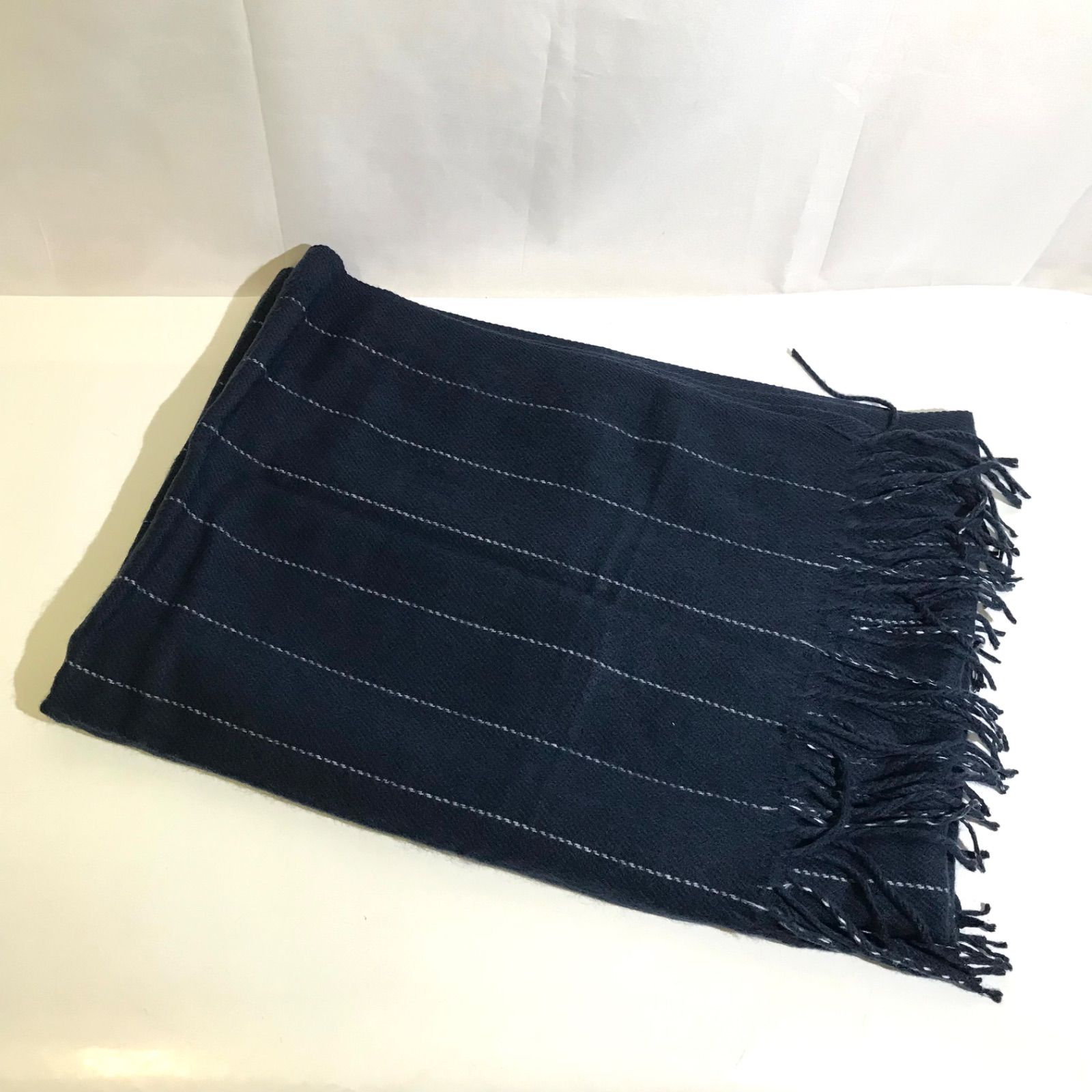 大判　ストール　マフラー　ロイヤルロッシ　カシミヤ Royal Rossi カシミヤ100% 大判マフラー ストール オレンジ