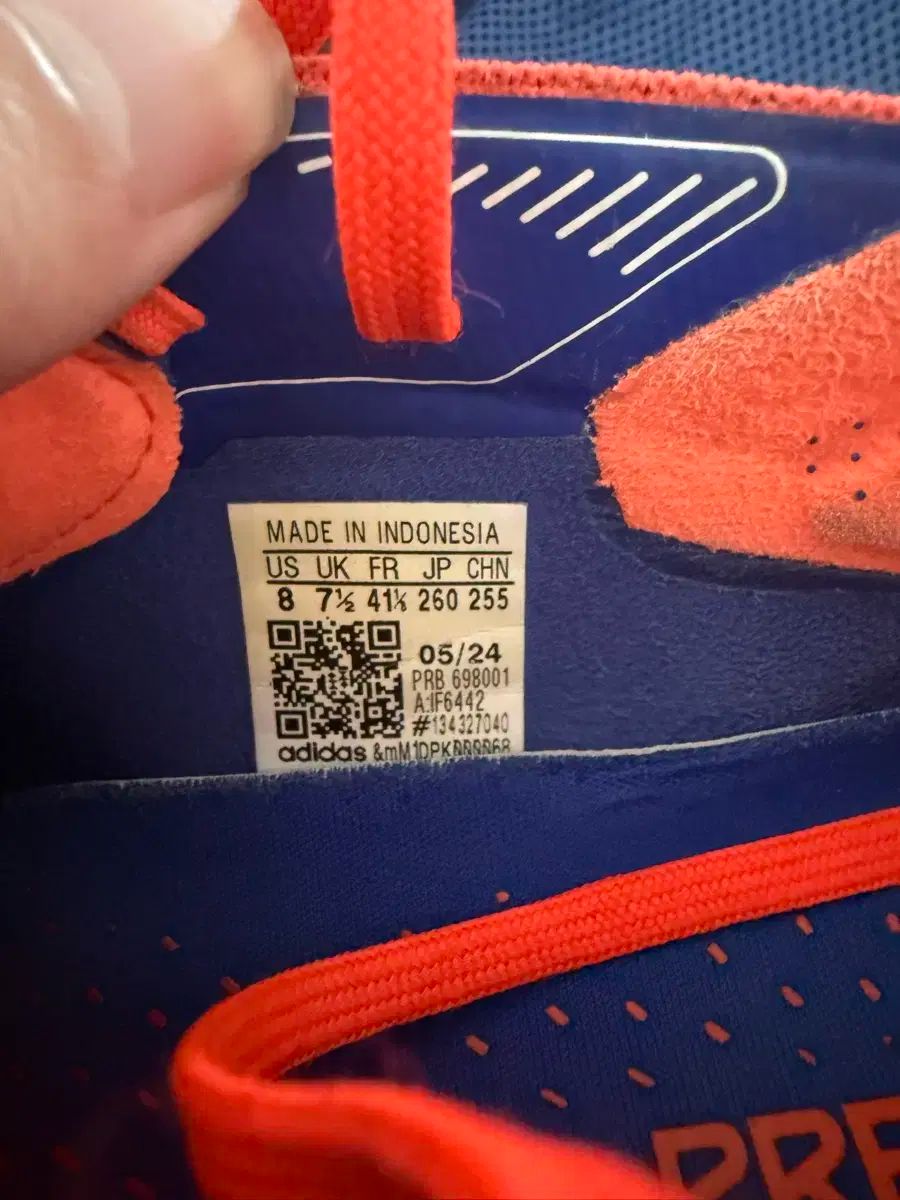 260 プレデター エリート ジャパンブルー FG