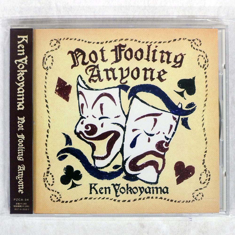 国内盤 横山健/NOT FOOLING ANYONE/PIZZA OF DEATH PZCA34 CD