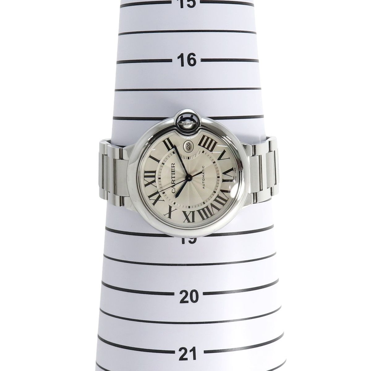 CARTIER カルティエW69012Z4バロンブルーLMデイト自動巻き メンズ 楽天市場】カルティエ CARTIER W69012Z4 バロンブルーLM デイト