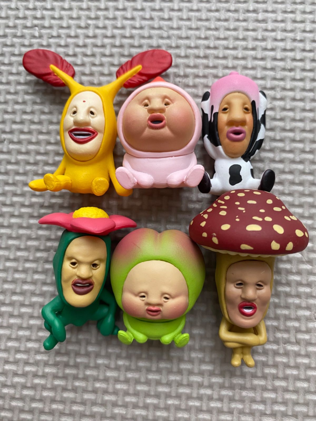 レア こびとづかん カクレモモジリ・シノビイエコビトフィギュア2種セット レア こびとづかん カクレモモジリ・シノビイエコビトフィギュア