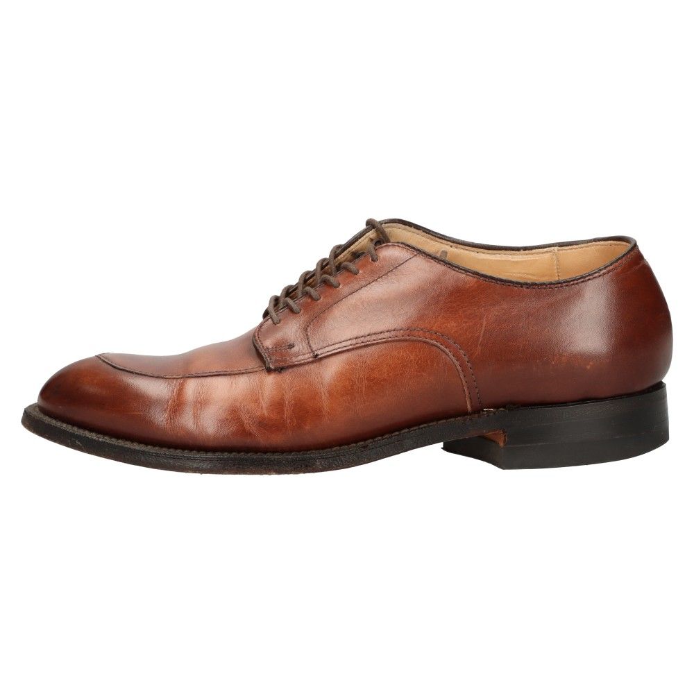 オールデン Alden ブラウン レザー ドレス ビジネス シューズ 革靴