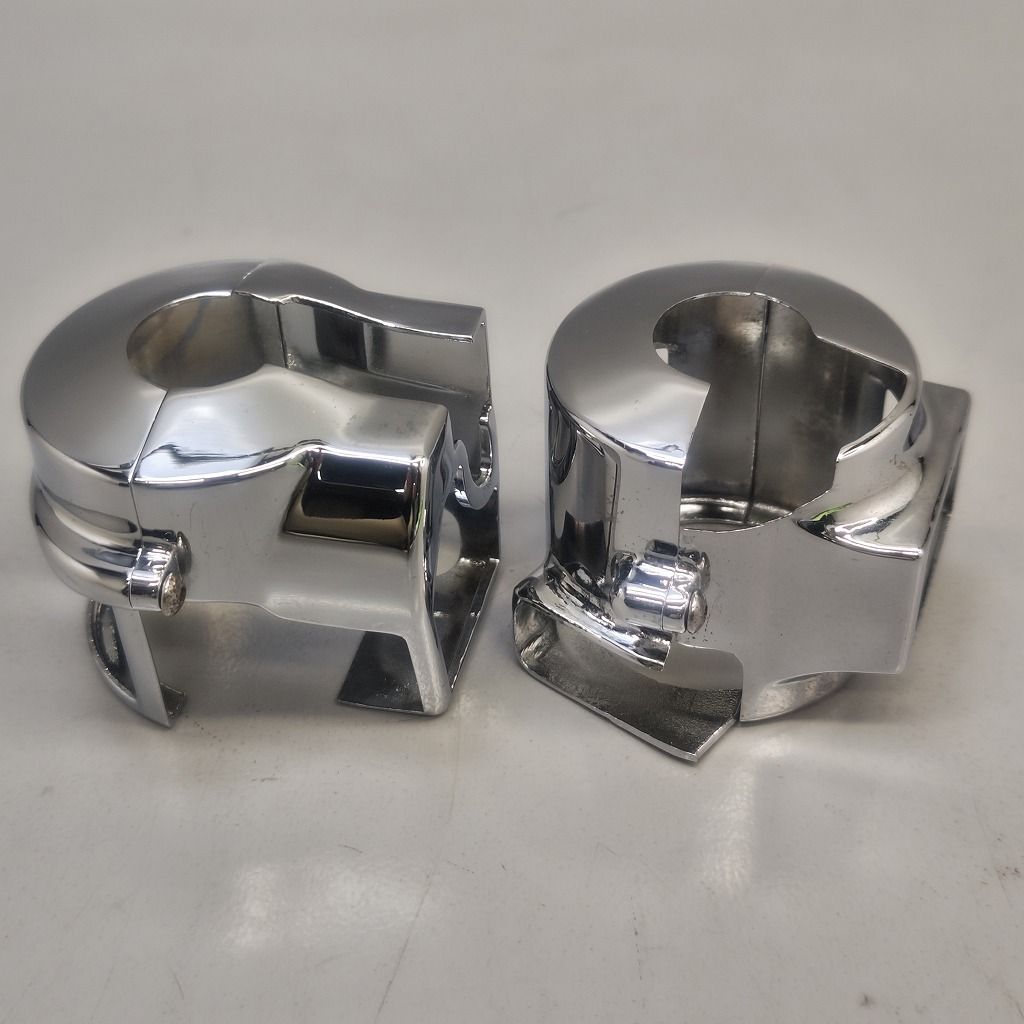 ホンダ VT600 750 VTX1300C VLX Aero VT1300 クロームメッキ スイッチ ハウジング ハンドルスイッチ