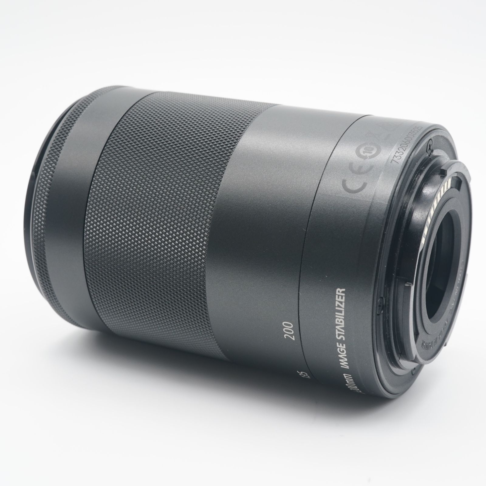 ほぼ新品 Canon EF-M 55-200mm F4.5-6.3 IS STM 別売りフード付 