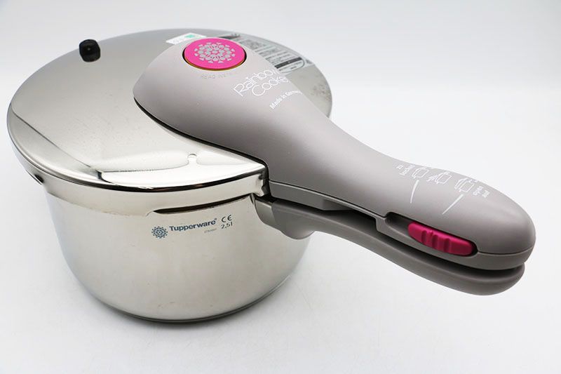 新古品 タッパーウェア レインボークッカー 圧力鍋ミニ 2.5L MR5
