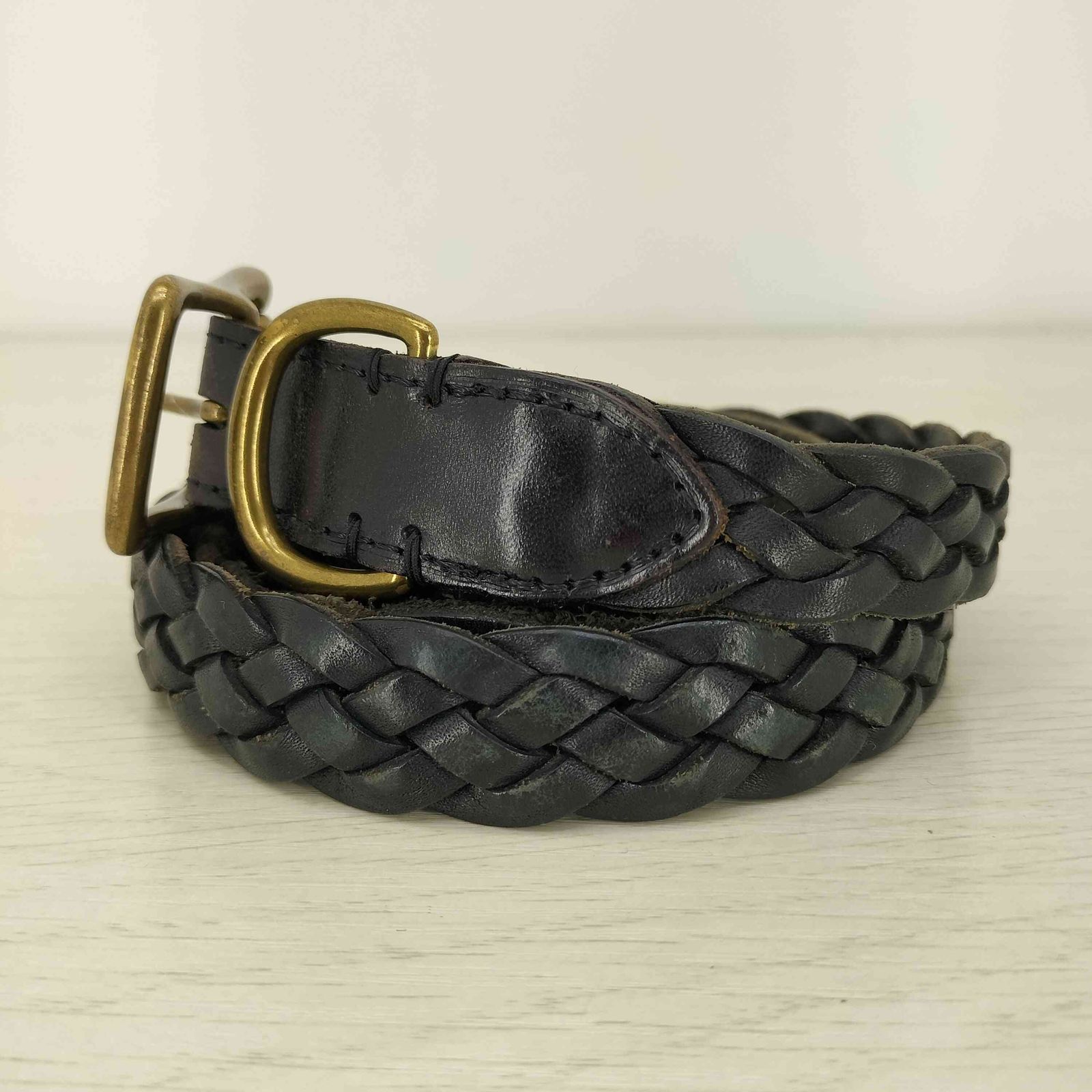 ポロラルフローレン POLO RALPH LAUREN ロング レザーメッシュベルト