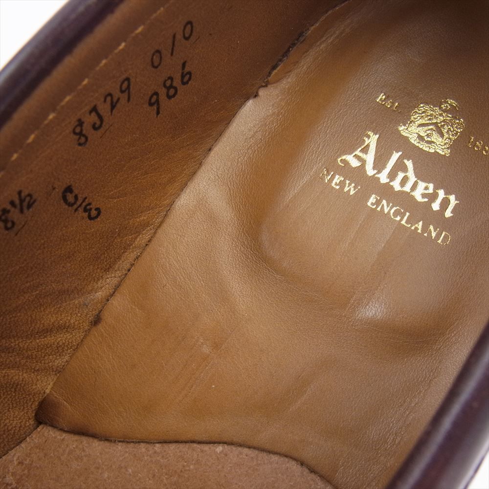 ALDEN オールデン その他靴 986 USA製 コードバン レザー コイン