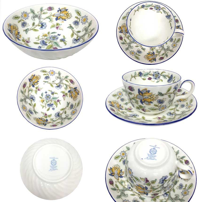 セール 未使用 MINTON ミントン ハドンホールブルー 食器セット カップ
