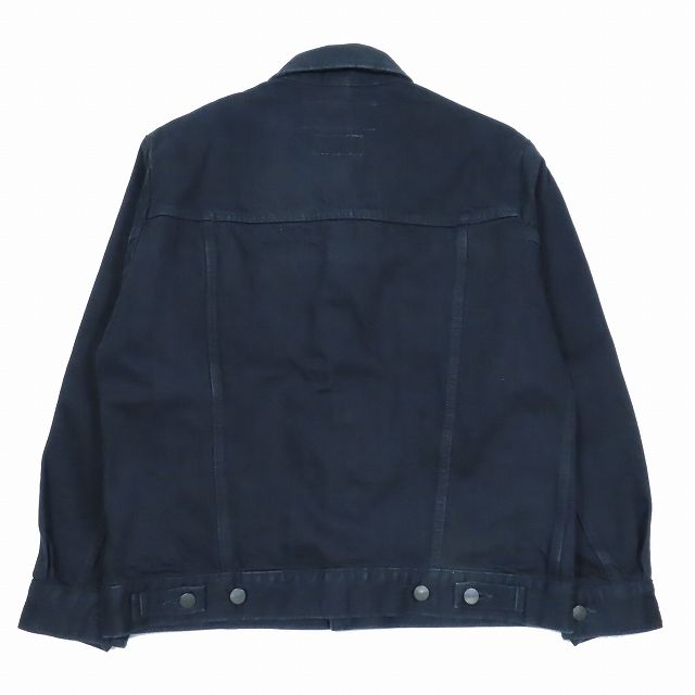 24SS ラングラー WRANGLER × ワコマリア WACKO MARIA TRUCKER JACKET デニムジャケット ジージャン ブルゾン  S 黒 ブラック WS9357/5 メンズ - メルカリ