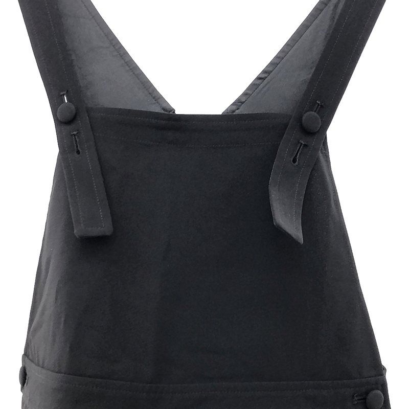 JENNE / ジェンヌ | 美シルエットサロペット | L | ブラック