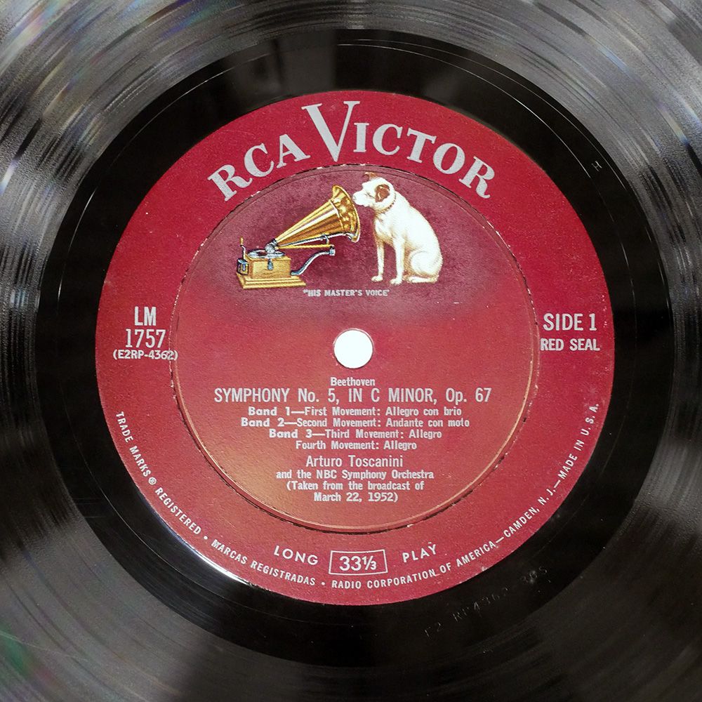 ベートーヴェン 交響曲第5番 LP LP レコード オリジナル盤 フルトヴェングラーのベートーヴェン
