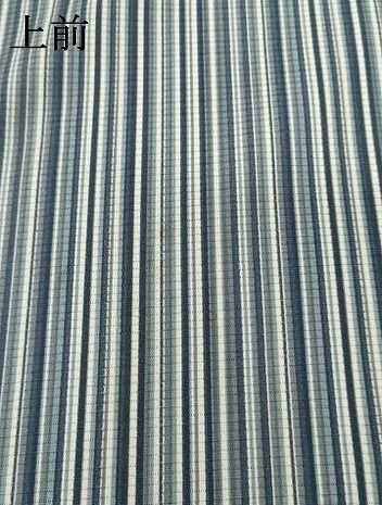 平和屋着物＊夏物 小紋 紗 縞 正絹 逸品 AABB8603st