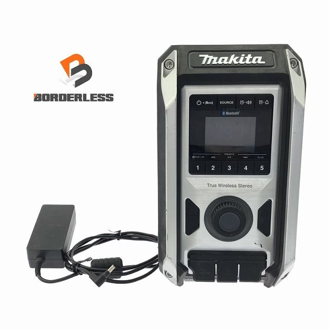 マキタ中古ラジオMR108 Amazon | マキタ(Makita) Bluetooth搭載 充電式ラジオ MR108