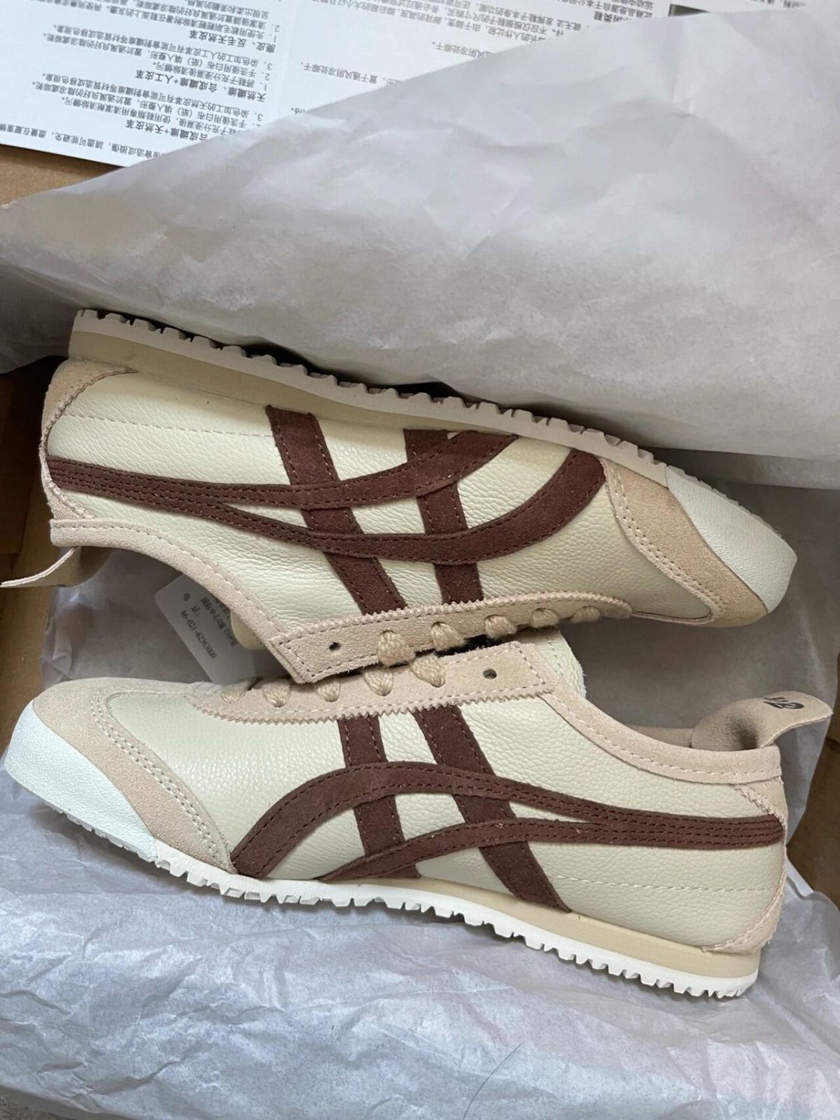 新品 Onitsuka Tigerオニツカタイガー MEXICO 66 スニーカー 男女兼用