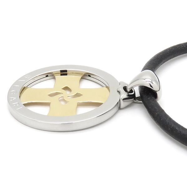 ブルガリ BVLGARI ネックレス トンド クロス ペンダント K18YG  