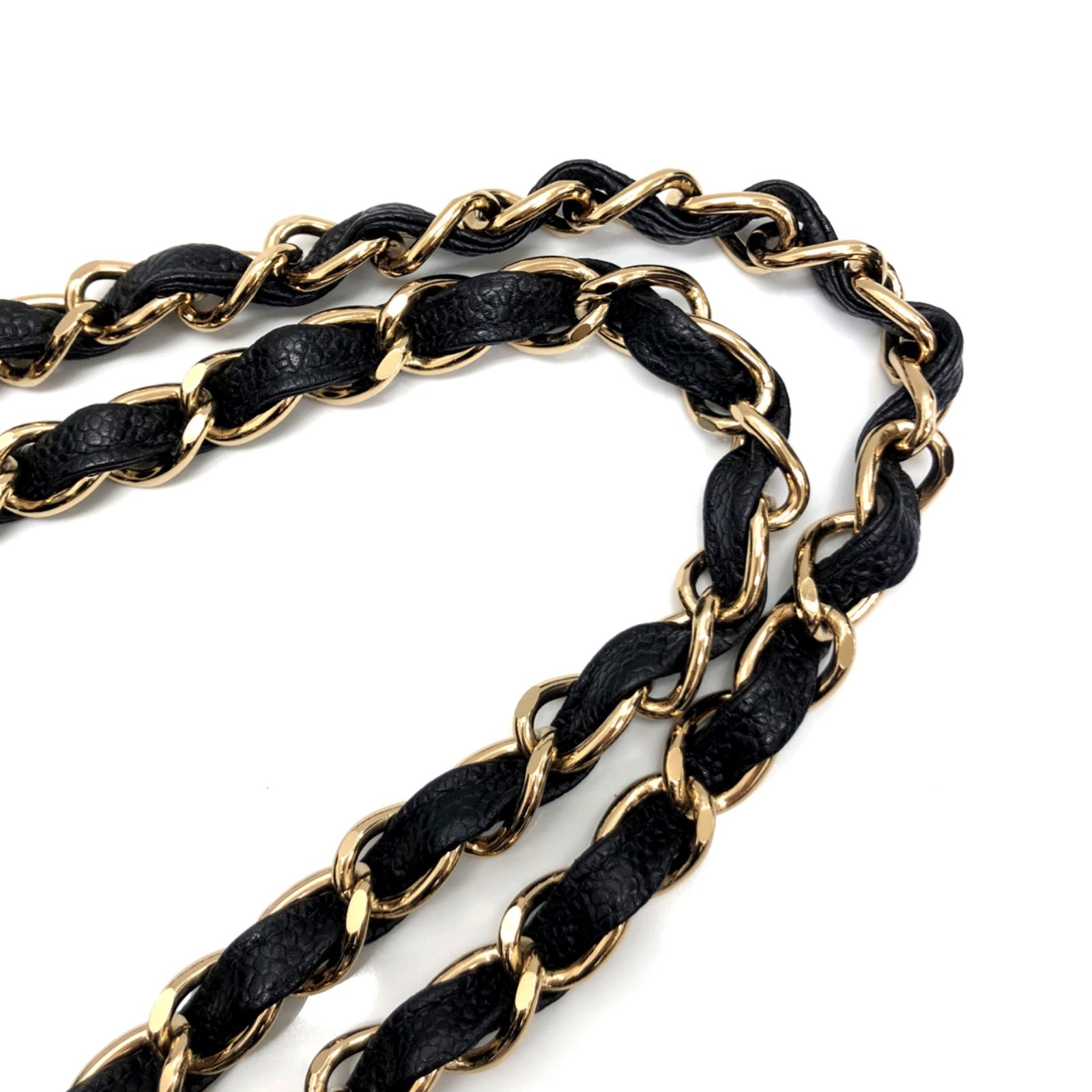 CHANEL キャビアスキンチェーントートバッグ 2406009 - メルカリ