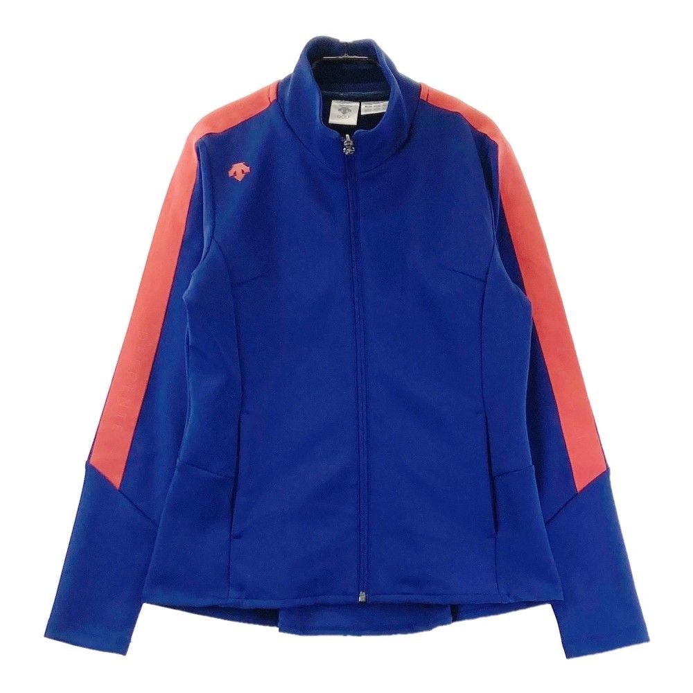 サイズ：L DESCENTE GOLF デサントゴルフ  ジップジャケット 総柄 ネイビー系 [240101442445] ゴルフウェア メンズ ストスト サイズ：M DESCENTE GOLF デサントゴルフ ; ジップ ジャケット