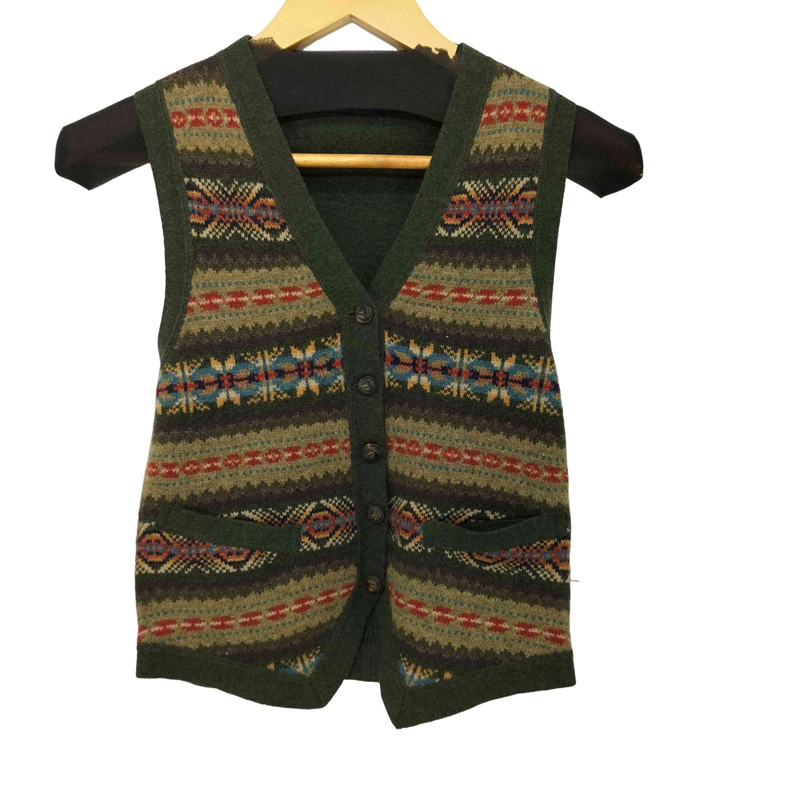 Polo Ralph Lauren ウールベスト XS POLO RALPH LAUREN（ポロ ラルフ ローレン）の「フェア アイル